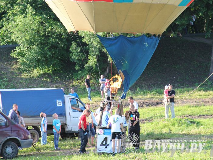 Воздухоплавание: полет 12 июня, вечер