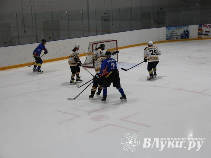 Великолукские хоккеисты одержали победу на домашнем льду (ФОТО)
