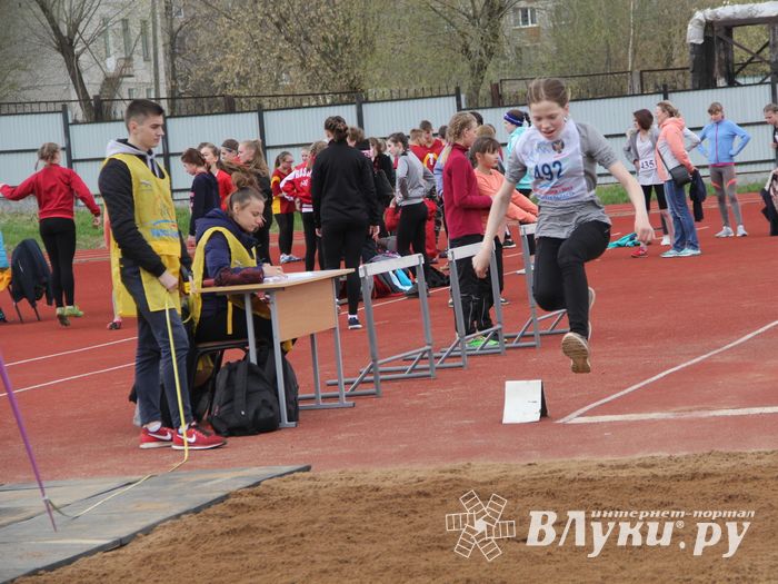 В Великих Луках проходят соревнования «Шиповка юных» (ФОТО)
