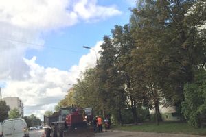 На ул. Мурманской затруднено движение (ФОТО)