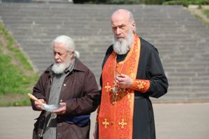 Шар, посвященный 850-летию города, поднялся над Великими Луками (ФОТО)