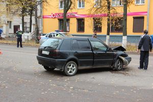 ДТП на проспекте Ленина в Великих Луках (ФОТО)