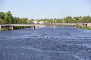 По центральному проспекту Великих Лук прошёл  «Бессмертный полк» (0+) (ФОТО)
