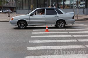 ДПТ на пр. Гагарина: водитель, двигаясь задним ходом, сбил женщину на «зебре» (ФОТО) 