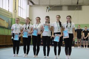 В Великих Луках проходят соревнования по гимнастике (ФОТО)