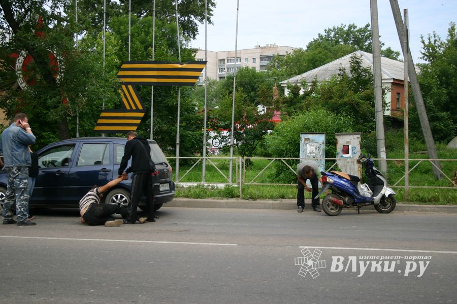 ДТП в пробке