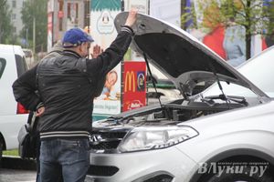 В Великих Луках прошла «Весенняя автоярмарка Великие Луки — 2015» (фото)