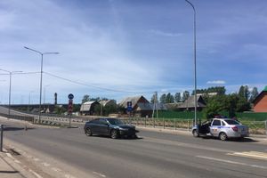 На ул Ухтомского произошло ДТП (ФОТО)