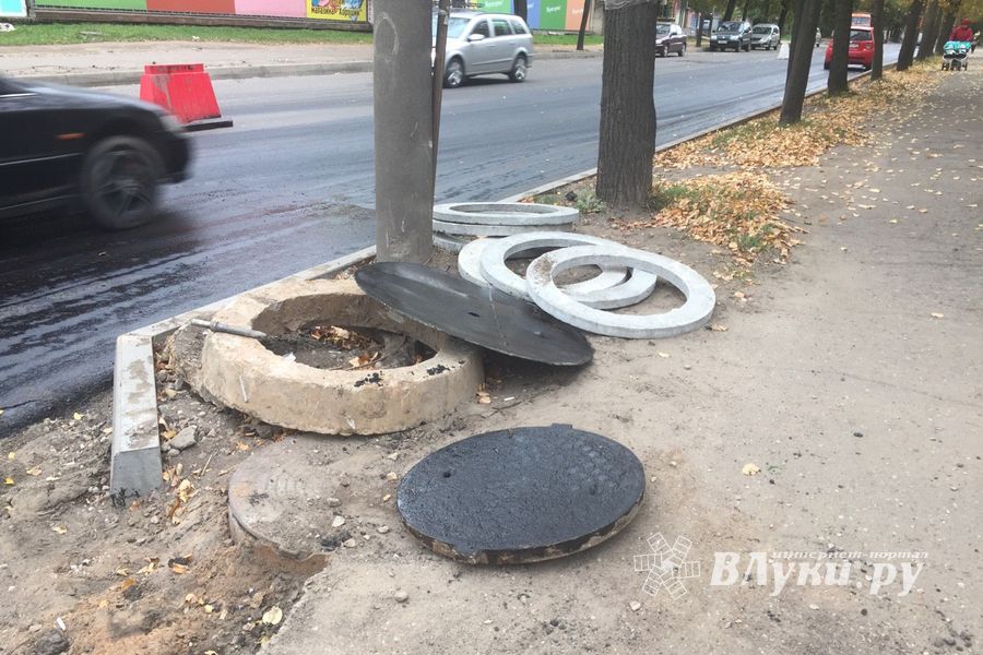 Ремонт на улице Ботвина (ФОТО)