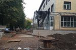 В Великих Луках в районе больничного городка ограничено движение (фото)