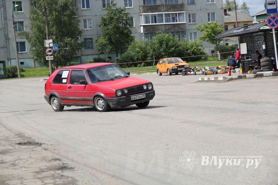 В Невеле состоялся финал по автоспринтслалому
