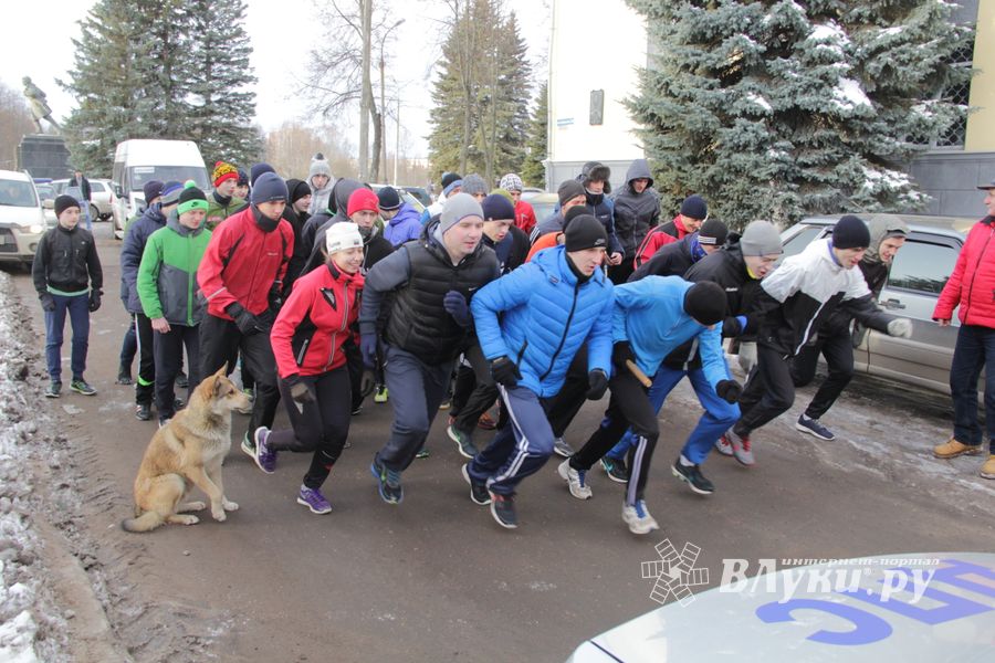 Легкоатлетический пробег Великие Луки — деревня Чернушки