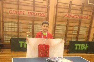 Великолучанин привез залото с турнира по настольному теннису (ФОТО)