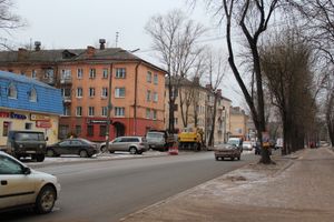 Из-за аварии в водоводе несколько домов отключены от воды (ФОТО)