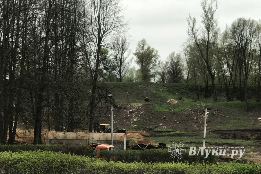 В будущем Петровском парке завершается очередной этап работ (ФОТО)