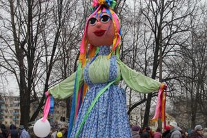 Гуляния широкой великолукской Масленицы