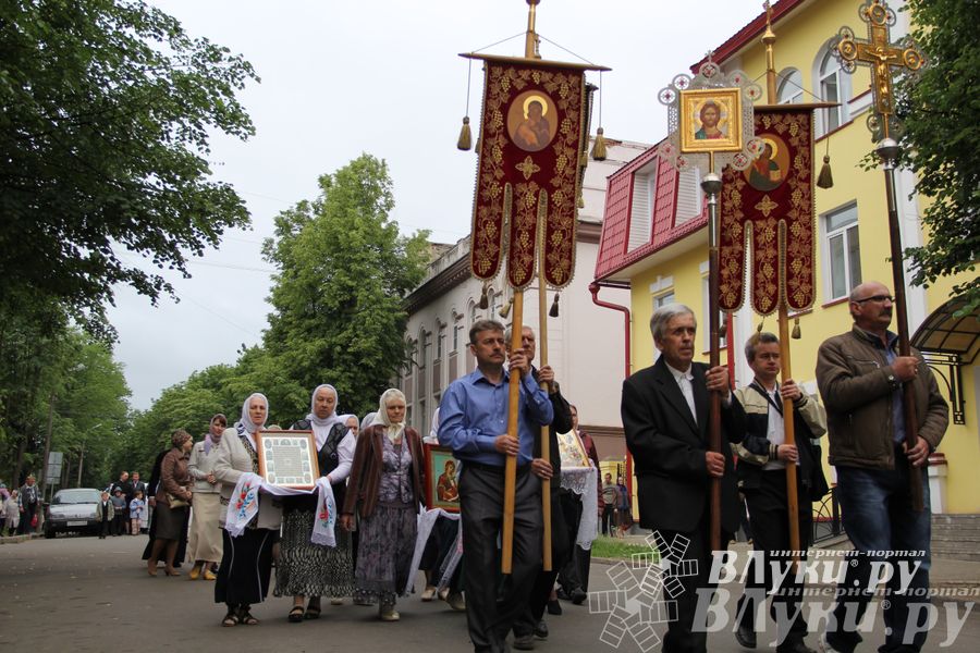 Крестный ход в честь Престольного праздника Вознесения Христова