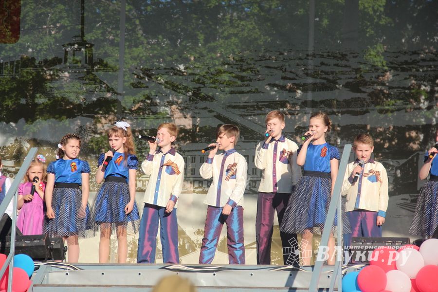 Праздничный салют в честь Дня Победы был дан в Великих Луках (ФОТО)