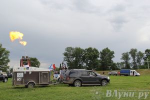 Открытие 19-й Международной встречи воздухоплавателей в Великих Луках