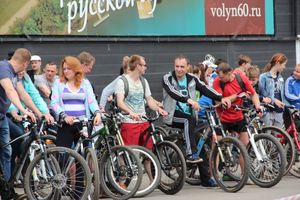 В Великих Луках состоялся «Велопарад» (ФОТО)