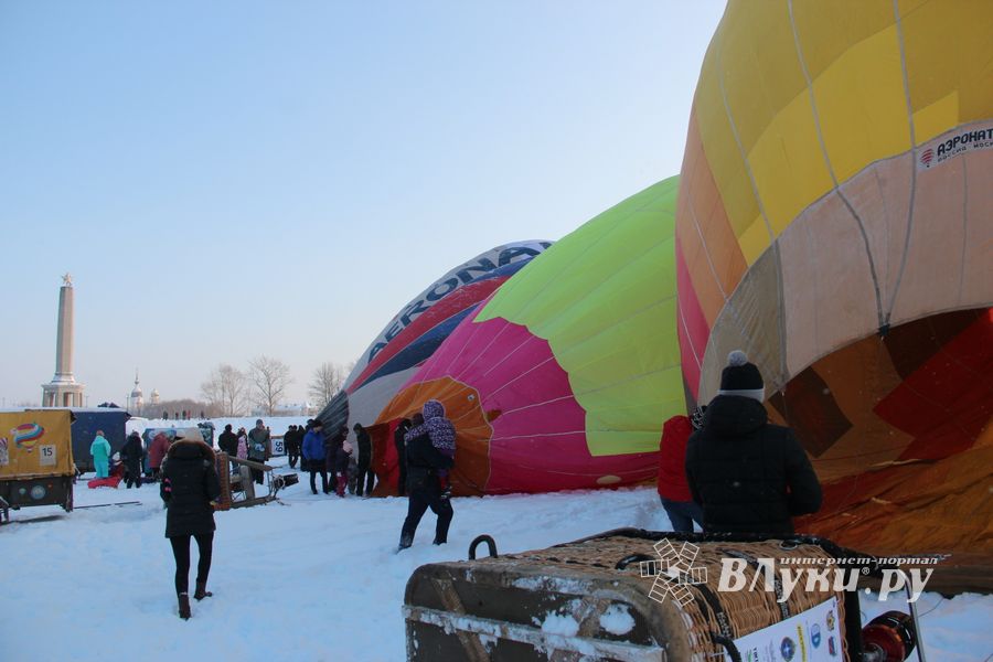 Великолукские пилоты присоединились к Рождественской фиесте «Яблоки на снегу» (ФОТО)