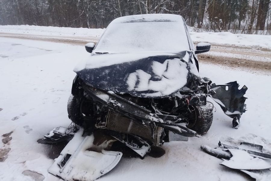 На трассе Великие Луки – Невель произошло ДТП (ФОТО)