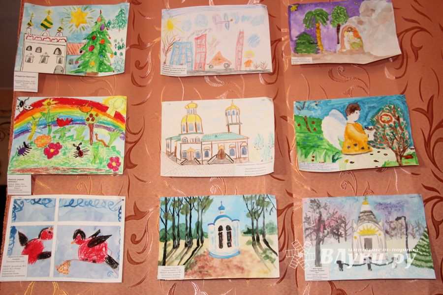 «Красота Божьего мира» в рисунках дошколят Великих Лук (ФОТО)