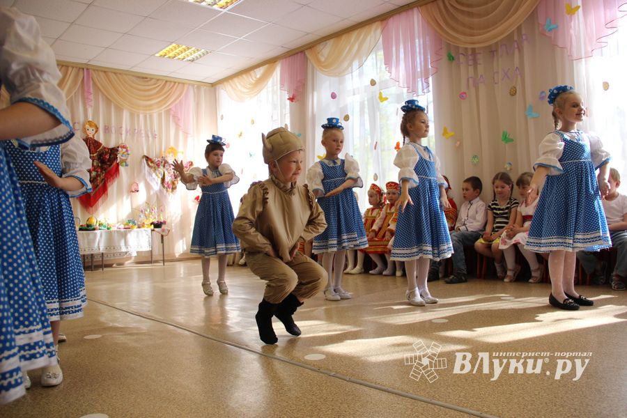 Пасхальные кролики приходили в гости в детский сад (ФОТО)