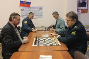 Сотрудники МЧС заняли четвертое место в турнире «Трех ветвей власти 2014» по шахматам (фото)
