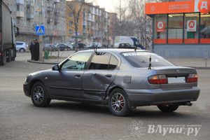 Фотофакт: ДТП на перекрестке Гагарина-Дьяконова