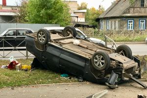 Авария на 3-й ударной улице