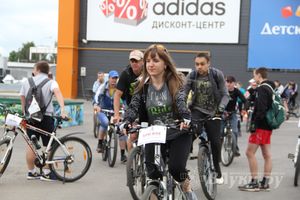 Велопробег в День города (фото)
