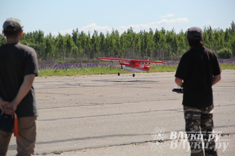 В Великих Луках прошел Фестиваль авиамодельного спорта (фото)