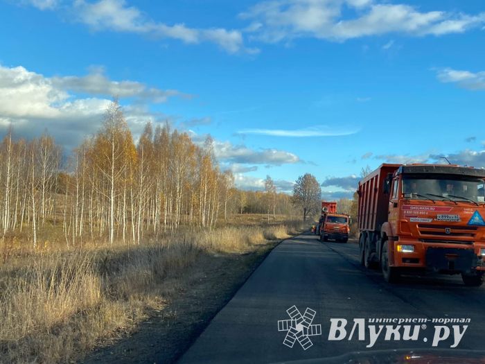 В Великолукском районе идёт ремонт дорог (ФОТО)