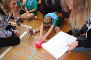 В Великих Луках проходят спортивные соревнования среди дошколят «Юные олимпионики» (ФОТО)