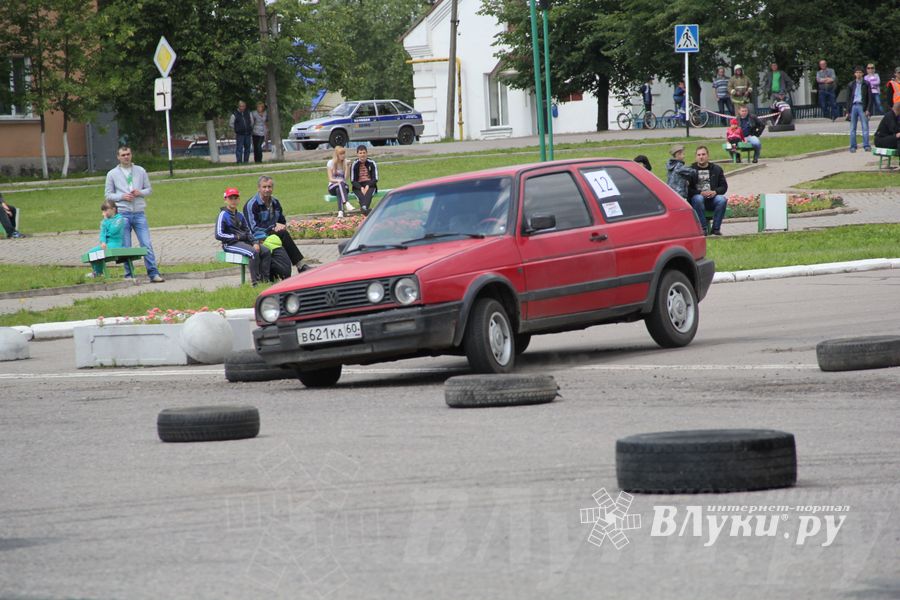В Невеле состоялся финал по автоспринтслалому