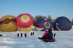 Великолукские пилоты присоединились к Рождественской фиесте «Яблоки на снегу» (ФОТО)