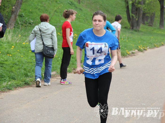 В Великих Луках прошла весенняя городская эстафета (фото)