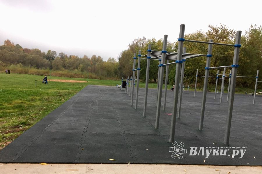 Спортплощадка на городском пляже полностью восстановлена (ФОТО)