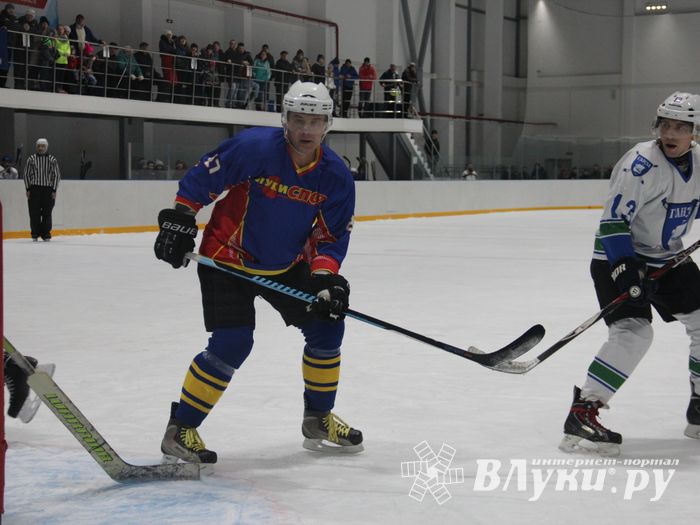 Псковская «Ганза» не смогла распечатать ворота ХК «ЛукиСпорт» (ФОТО)