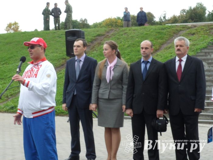 Великие Луки встретили олимпийских чемпионов (ФОТО)