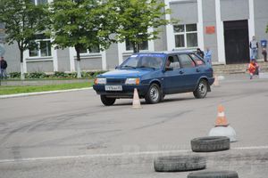 В Невеле состоялся финал по автоспринтслалому