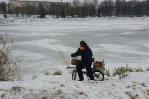 Лёд ненадёжен, но рыбы великолучанам хочется (ФОТО)
