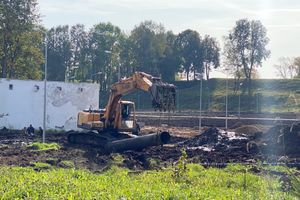 Новости со стройплощадки в Петровском парке (ФОТО)