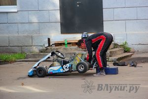 ​Великолучанин Николай Маркевич стал серебряным призером чемпионата г. Великие Луки по картингу (фото)