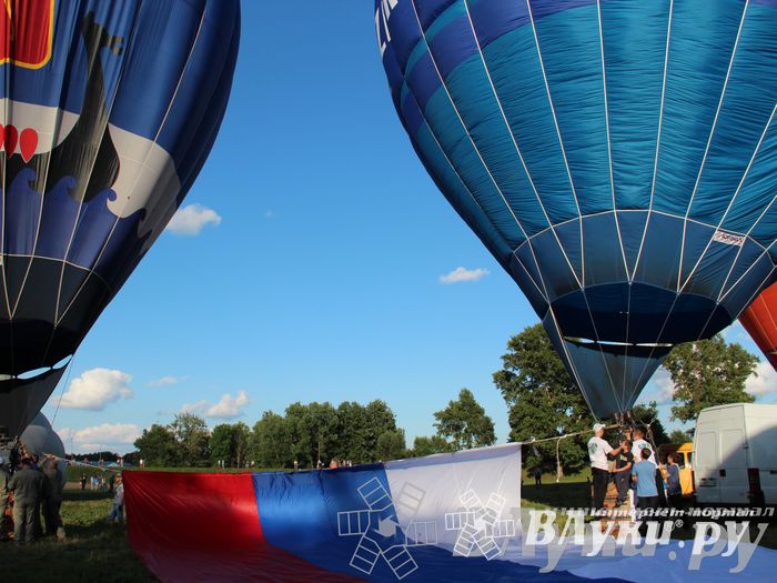 Воздухоплавание: полет 12 июня, вечер