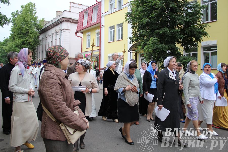 Крестный ход в честь Престольного праздника Вознесения Христова