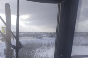 На дороге в Усвяты перевернулся автомобиль (ФОТО)