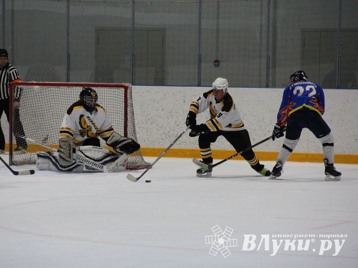 Великолукские хоккеисты одержали победу на домашнем льду (ФОТО)