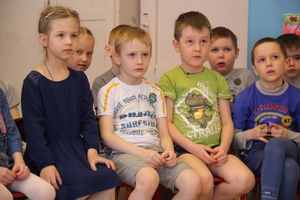 Воспитанники детского сада «Берёзка» встретились с сотрудником МЧС (ФОТО)